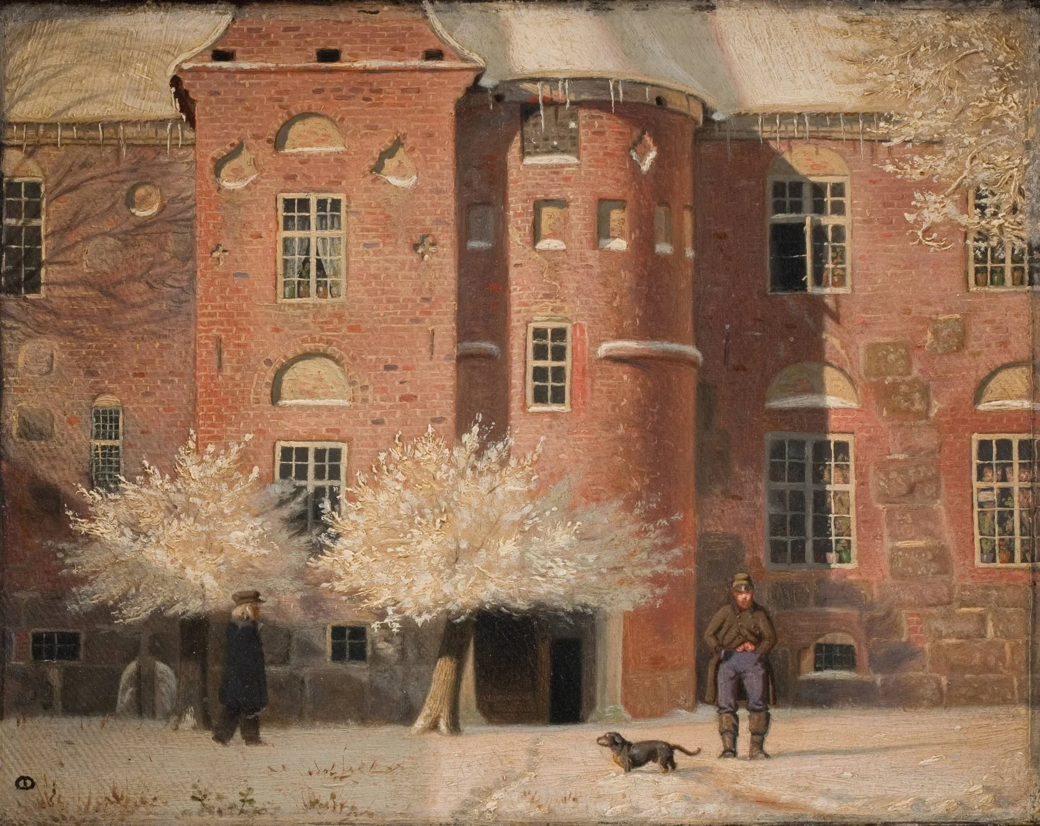 The Manor of Krabbesholm in Jutland, by Unknown, 1850