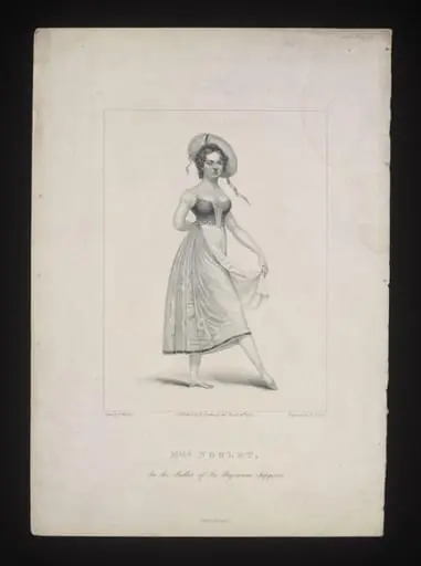 Mlle Noblet, In the Ballet of La Paysanne Supposée
