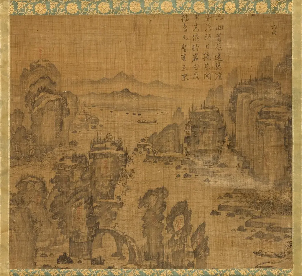 The Sixth of the Nine Bends, WuYi Mountain (Xing Zhong Feng)