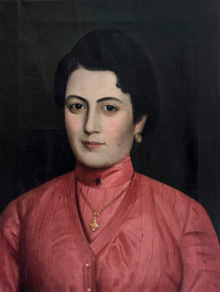 Tânără femeie brunetă, by Ljubomir Aleksandrović, unspecified