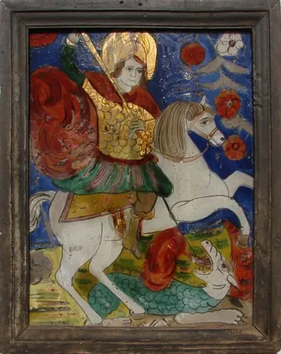 Sf. Gheorghe, ucigând balaurul