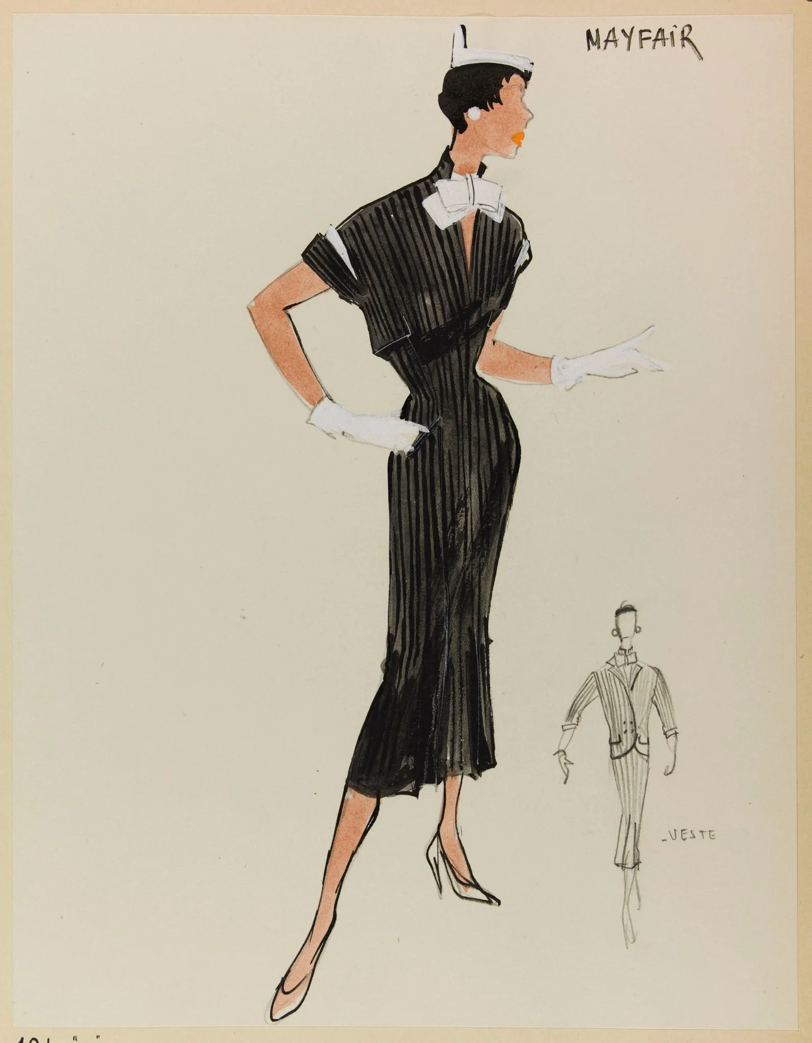 Mayfair, by Marie-Louise Carven, 1953