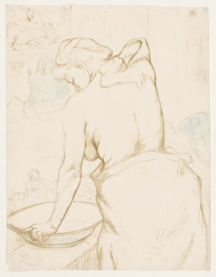 Elles: The Toilet, by Henri de Toulouse-Lautrec, 1896