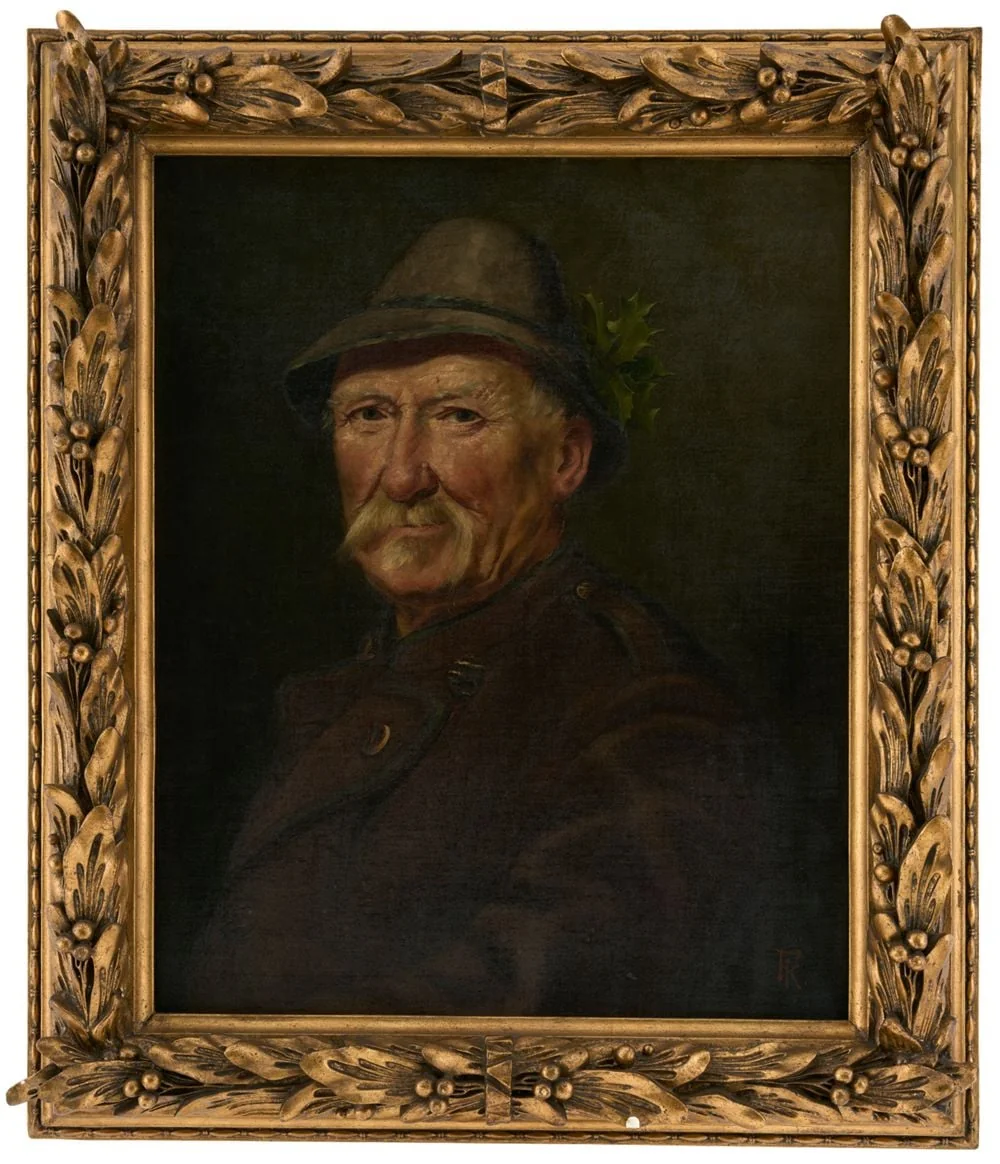 Porträt eines Jägers, by Keller, Ferdinand, 1860