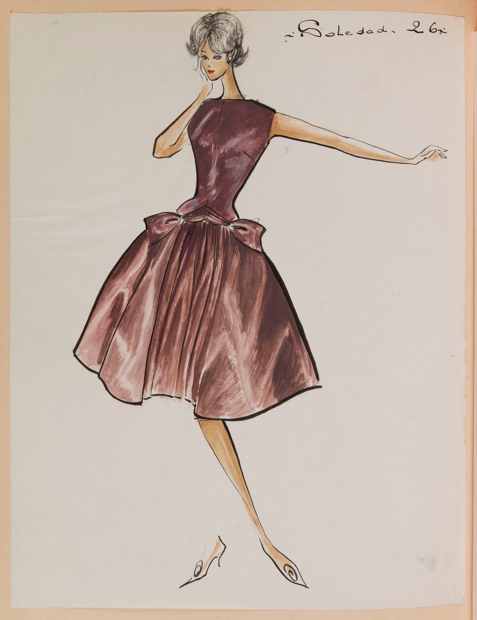 Soledad, by Marie-Louise Carven, 1958