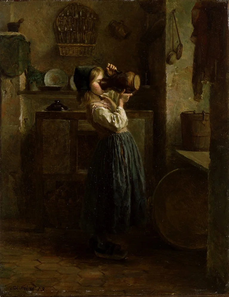 Helping Herself