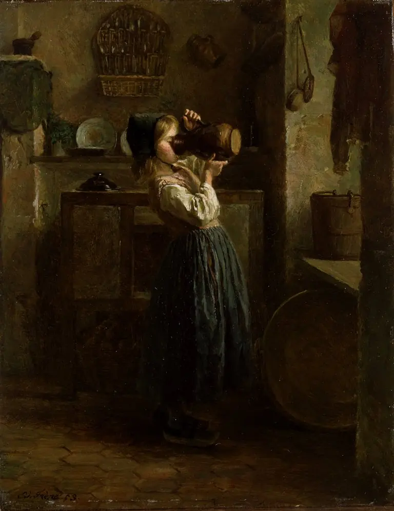 Helping Herself