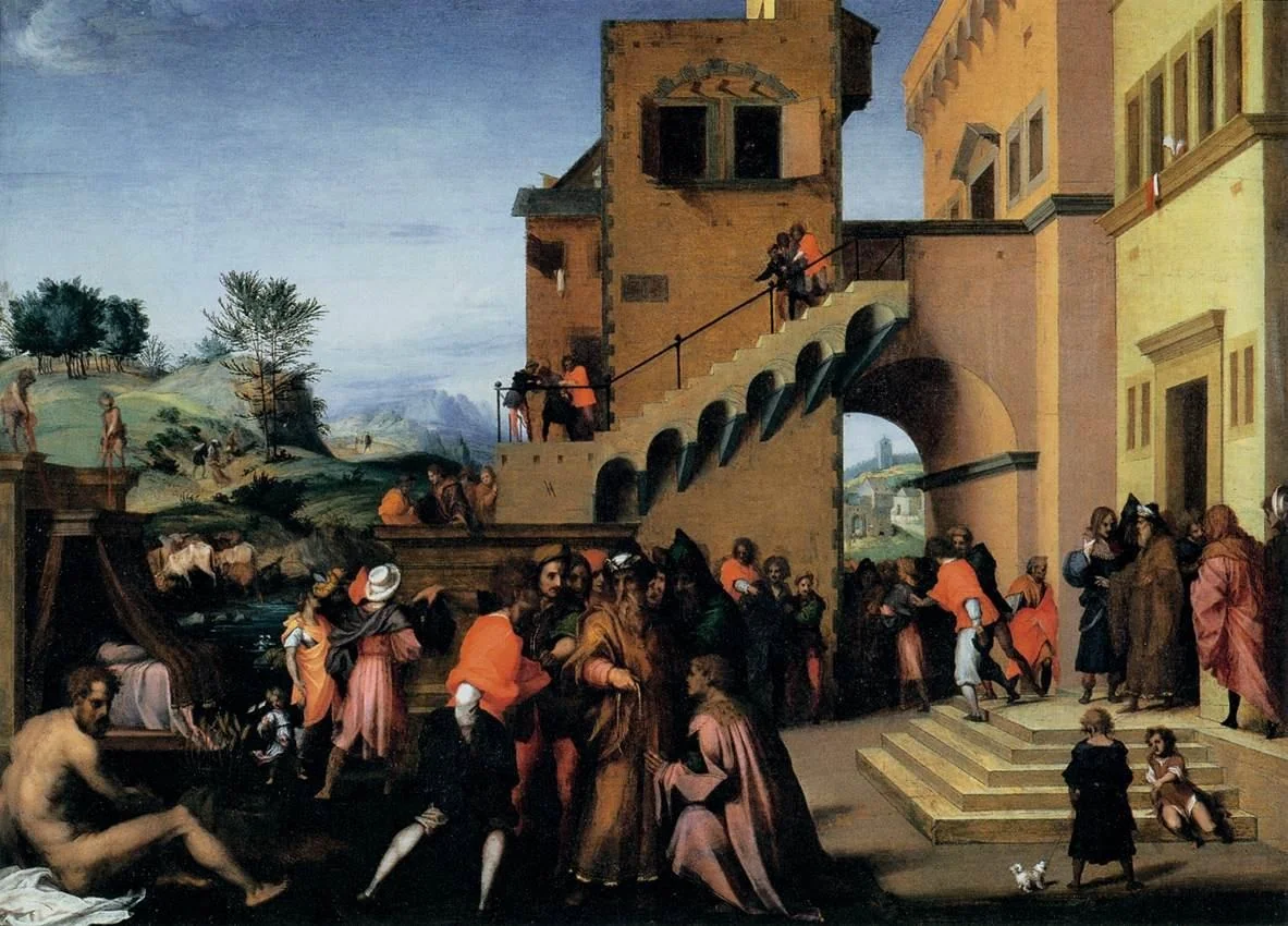 Joseph interpreting Pharaoh's dresm