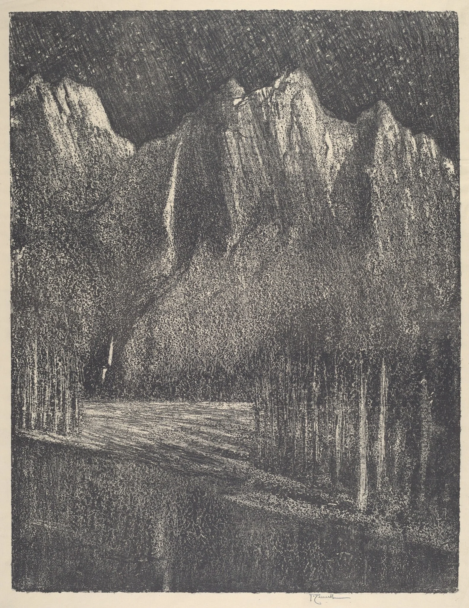 Night in the Yosemite