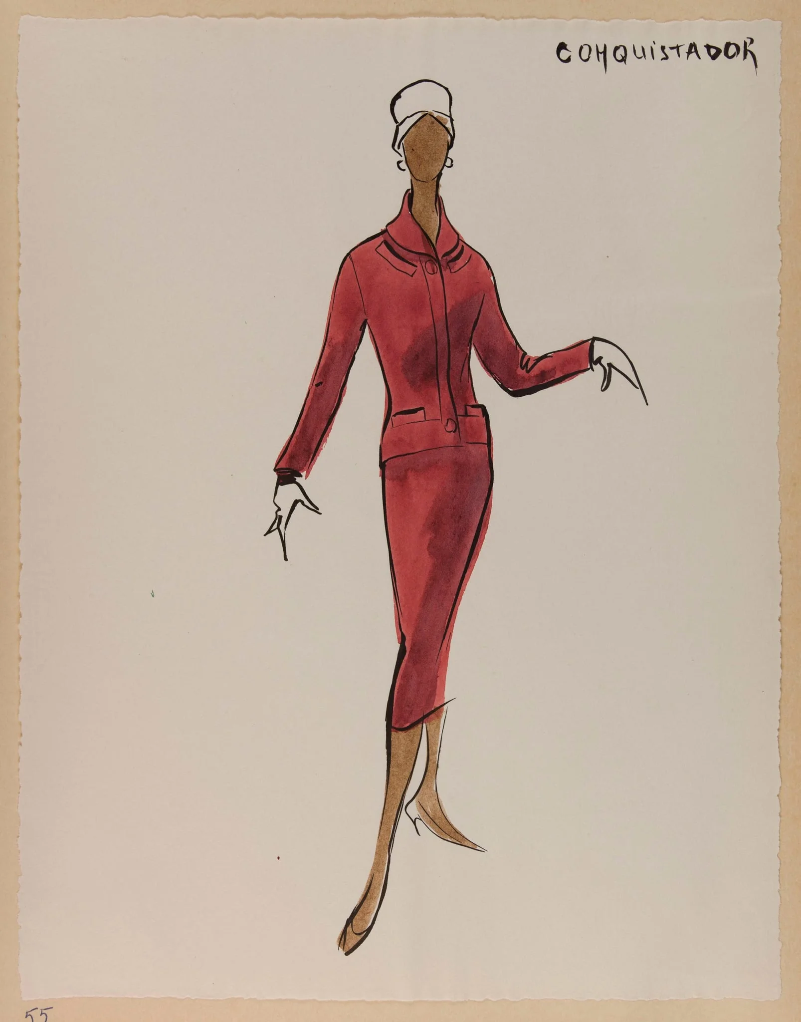 Conquistador, by Carven, 1956