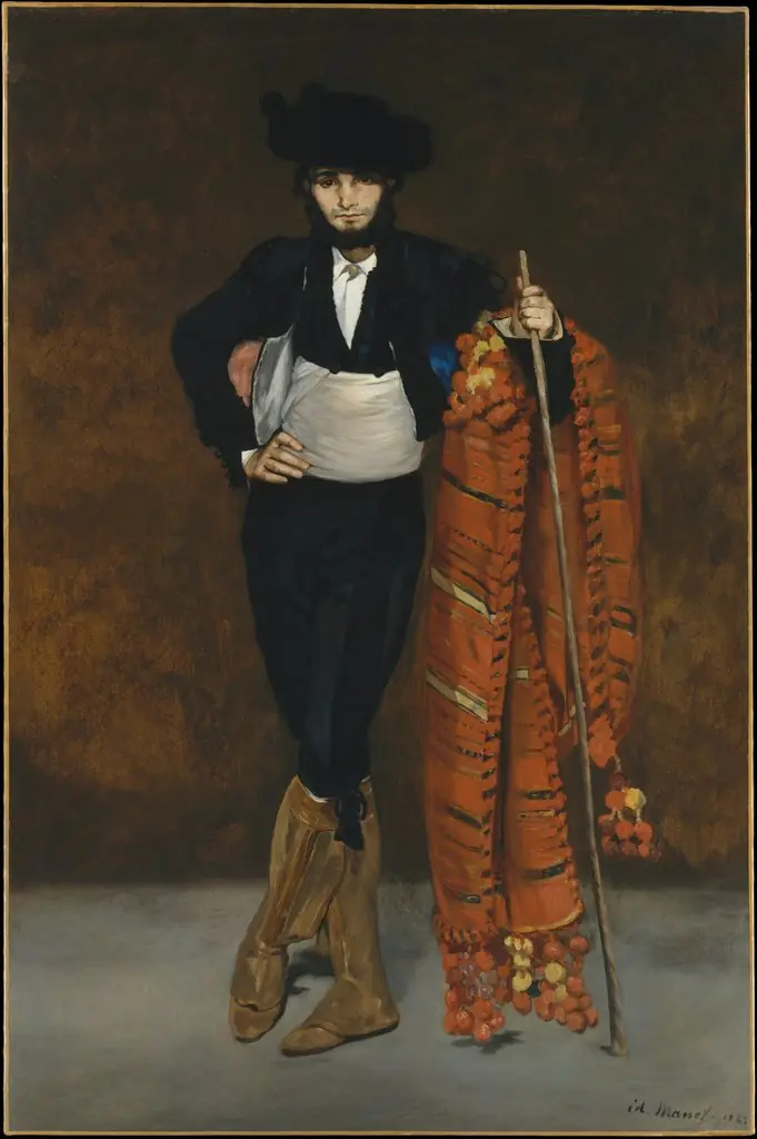 Young man in Mayo costume
