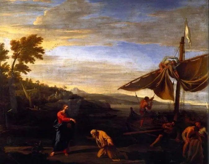 Paysage avec la vocation de Saint Pierre