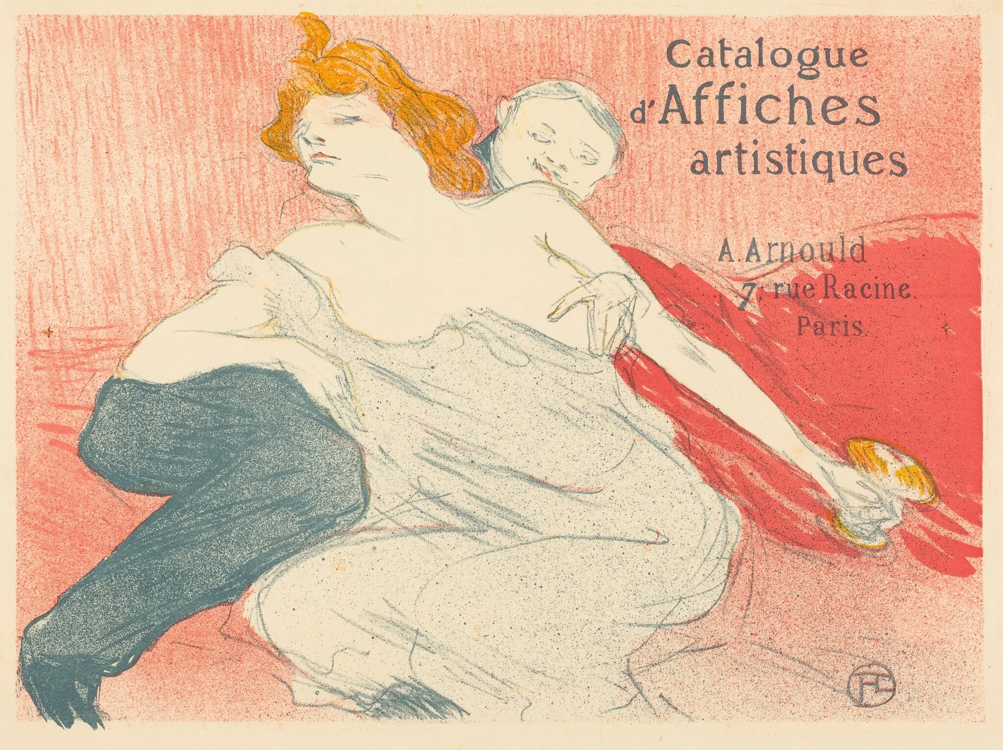 Debauchery (Débauche), by Henri de Toulouse-Lautrec, ink, 1896