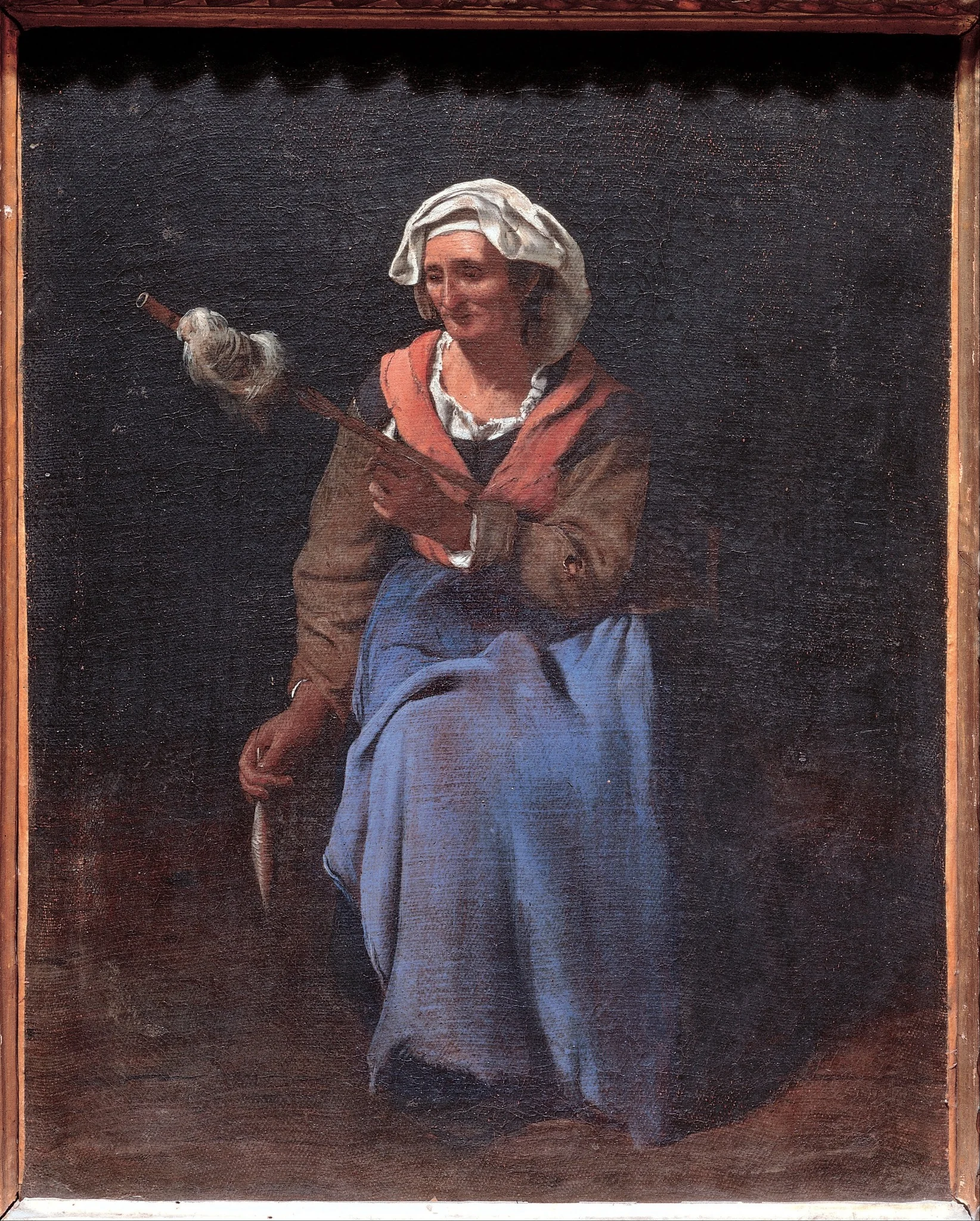 Old peasant, by Michiel Sweerts, oil, 1650