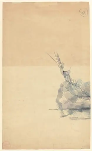 Study of a Rock [verso]