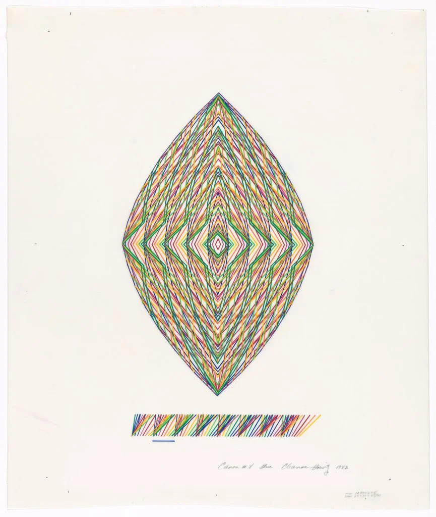 Untitled, by Channa Horwitz, 1982