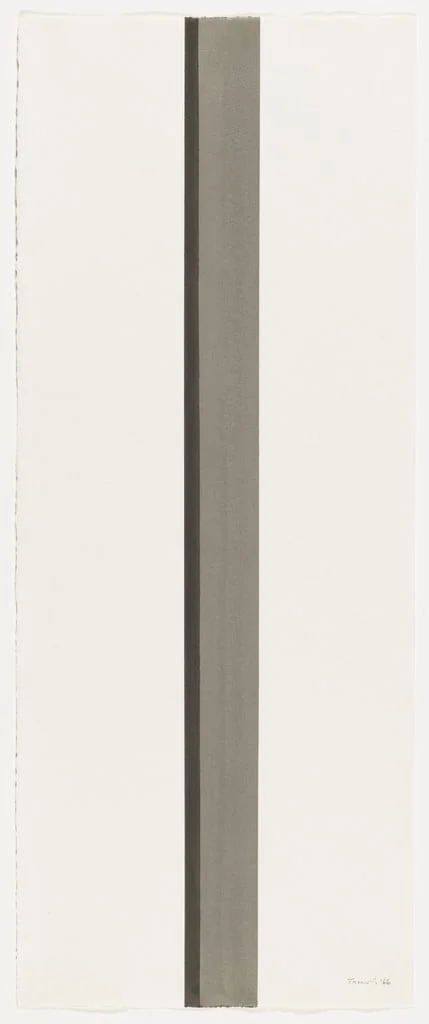 Untitled, by Anne Truitt, ink, 1966