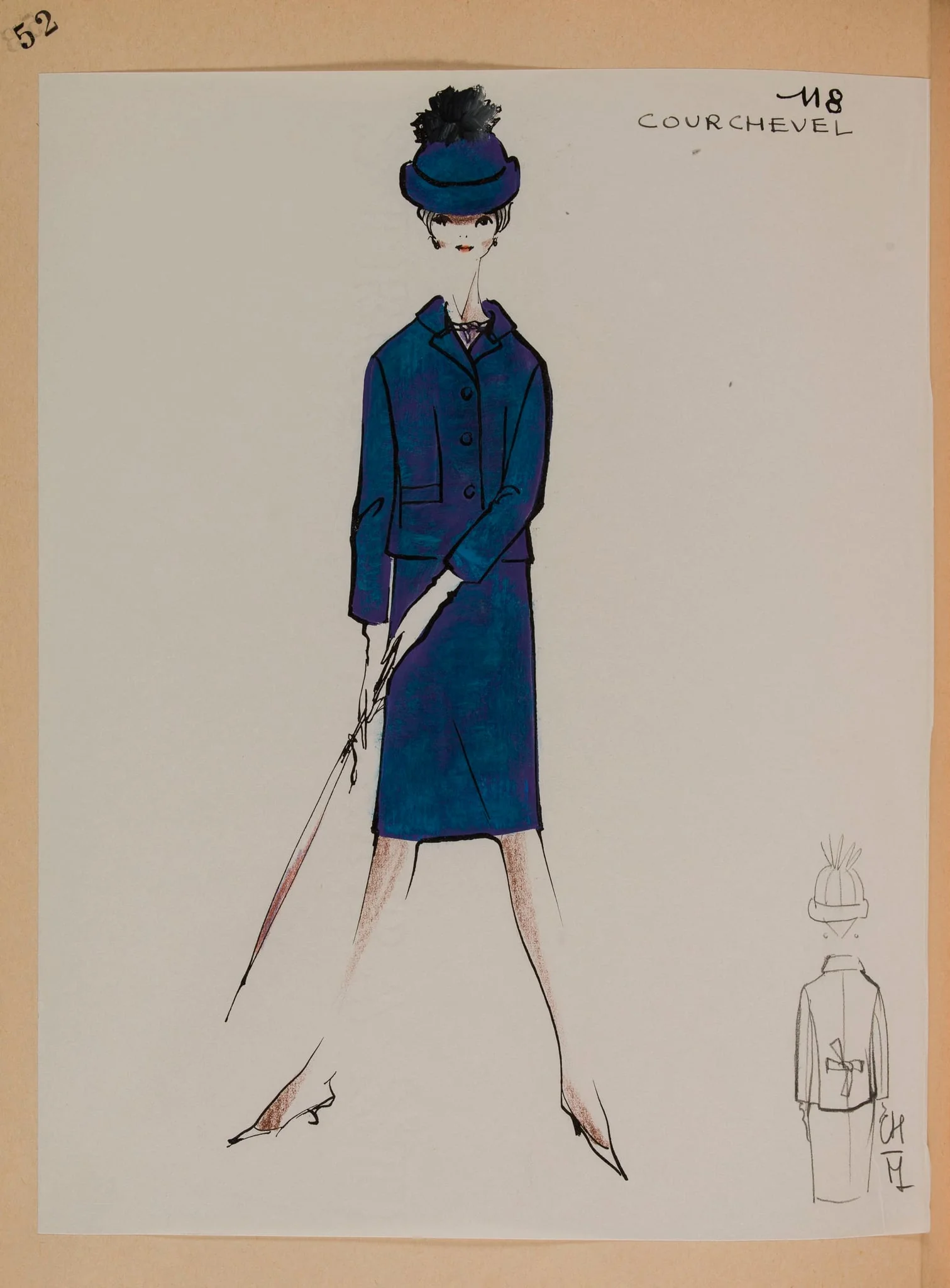 Courchevel, by Marie-Louise Carven, 1963