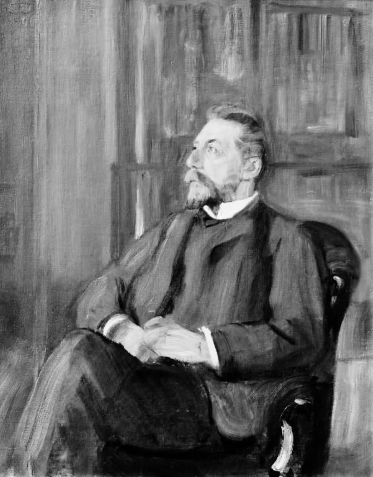 Portrait of Prime Minister Michelsen, by Unknown, unspecified, 1906