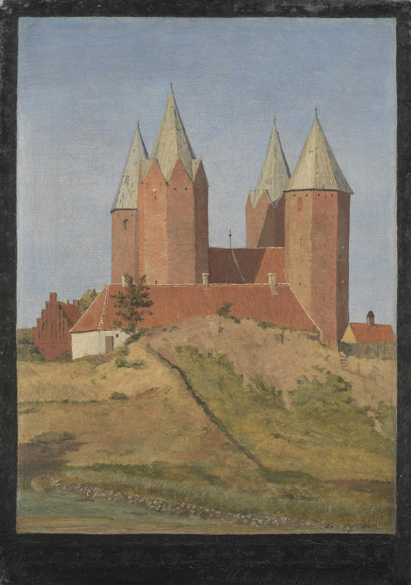 Kalundborg Church, by Unknown, 1837
