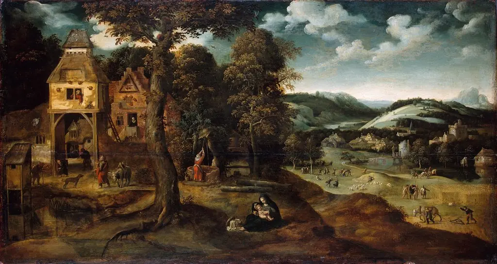 Landscape with the Rest on the Flight into Egypt