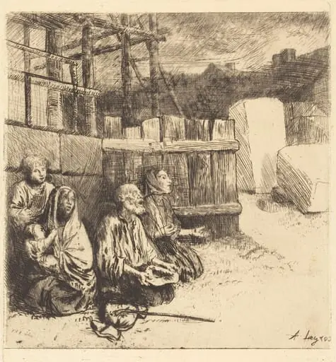 English Beggars (Les mendiants anglais)
