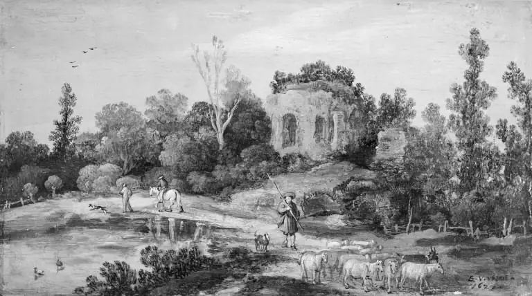 Landscape with a Ruin
