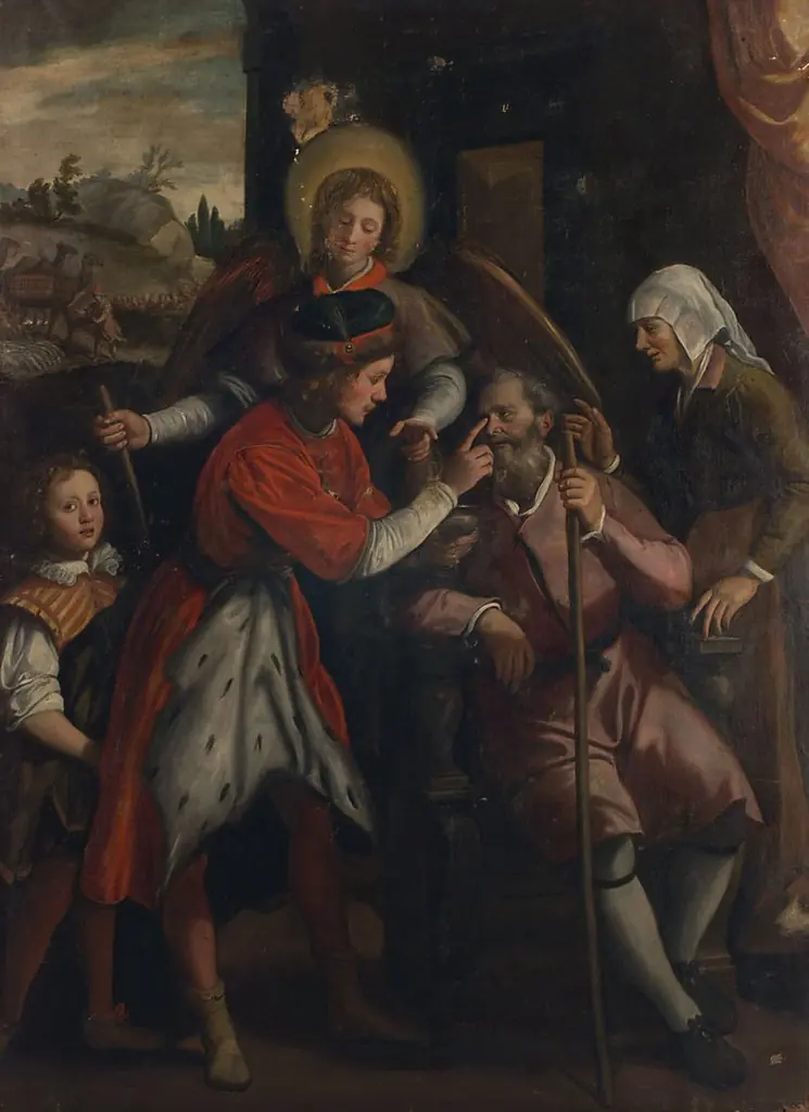 Tobias heals his blind father
