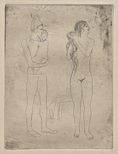 The Mother at Her Toilette