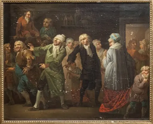 Julestuen, 13. scene