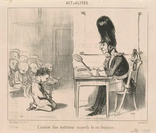 L'intérim d'un instituteur suspen du ...