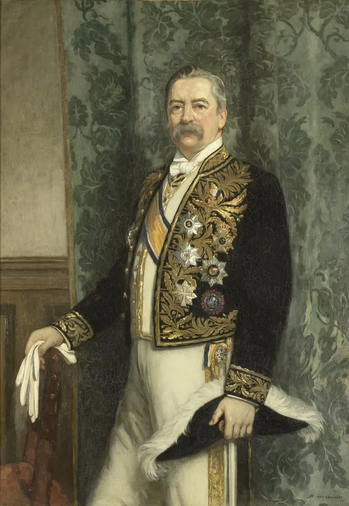 Portrait of Willem Rooseboom (1843-1920), Gouverneur-generaal (1899-1904)