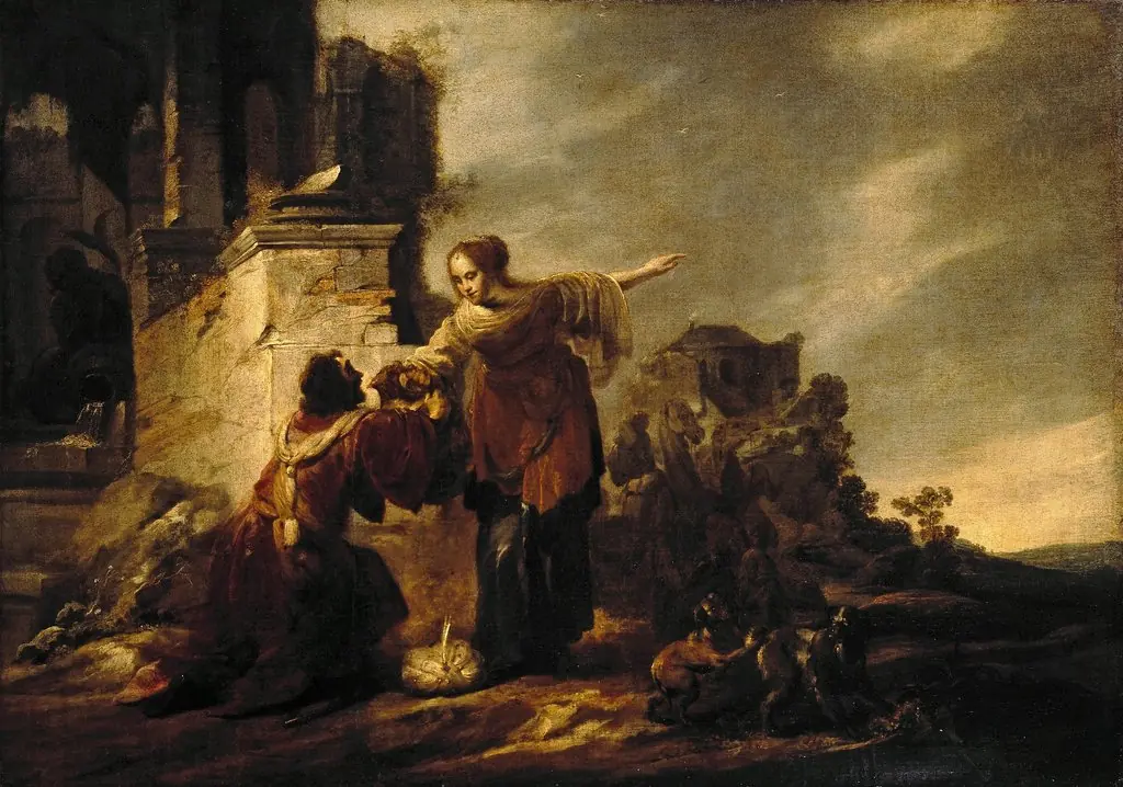 Eleazar and Rebecca at the Well