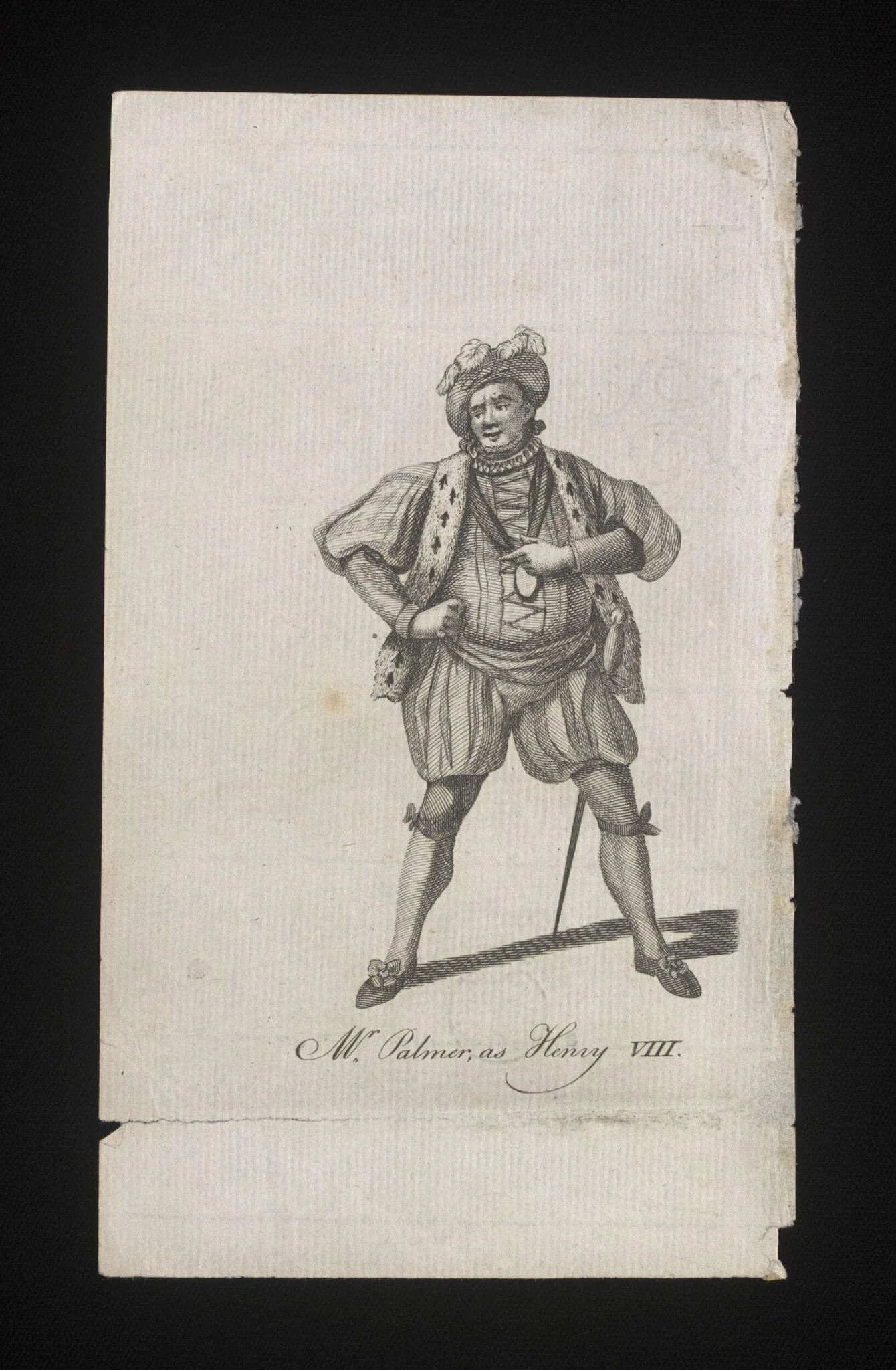 Mr Palmer as Henry VIII, by Unknown, 1800