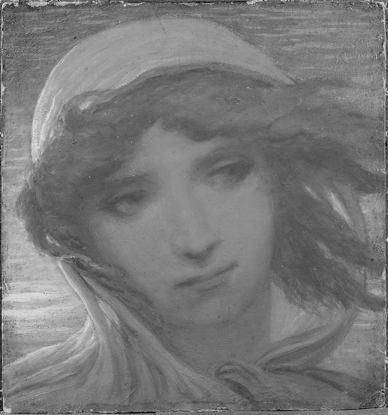 Ideal Head — Dawn, by Elihu Vedder, unspecified, 1894