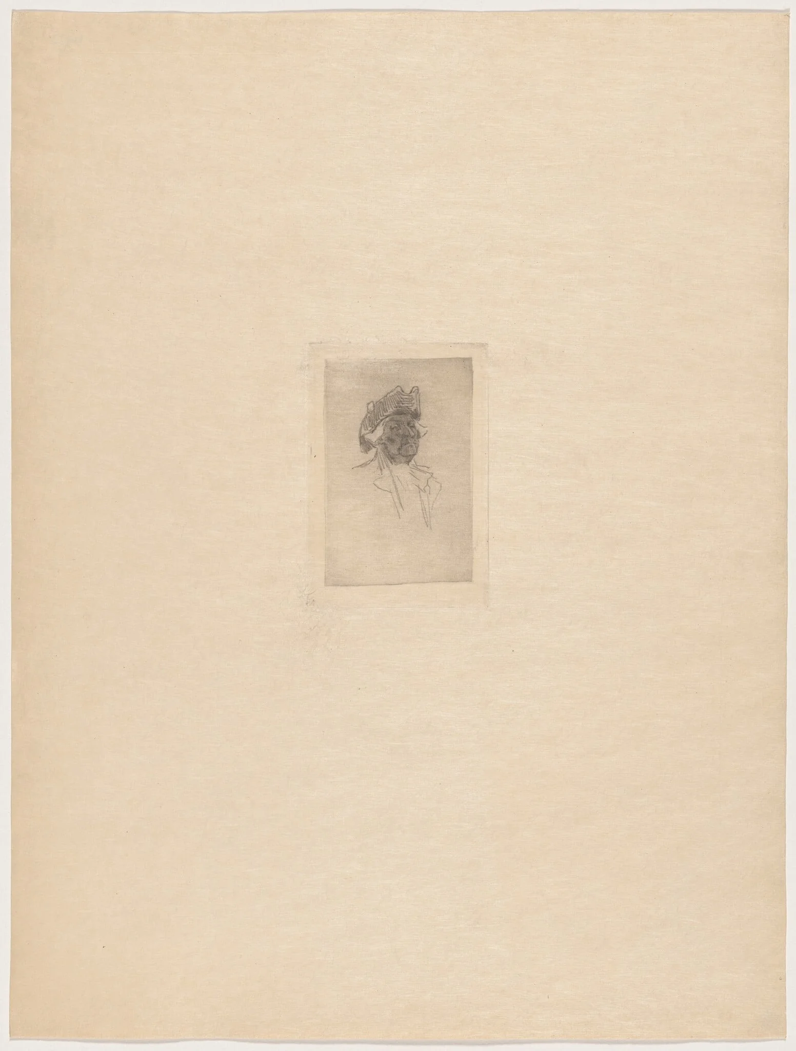 Cy-devant (Ex-Noble), by Félicien Rops, ink, 1895