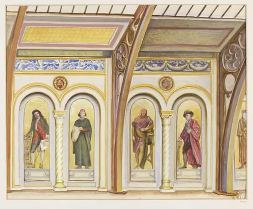 Interior of the South Court