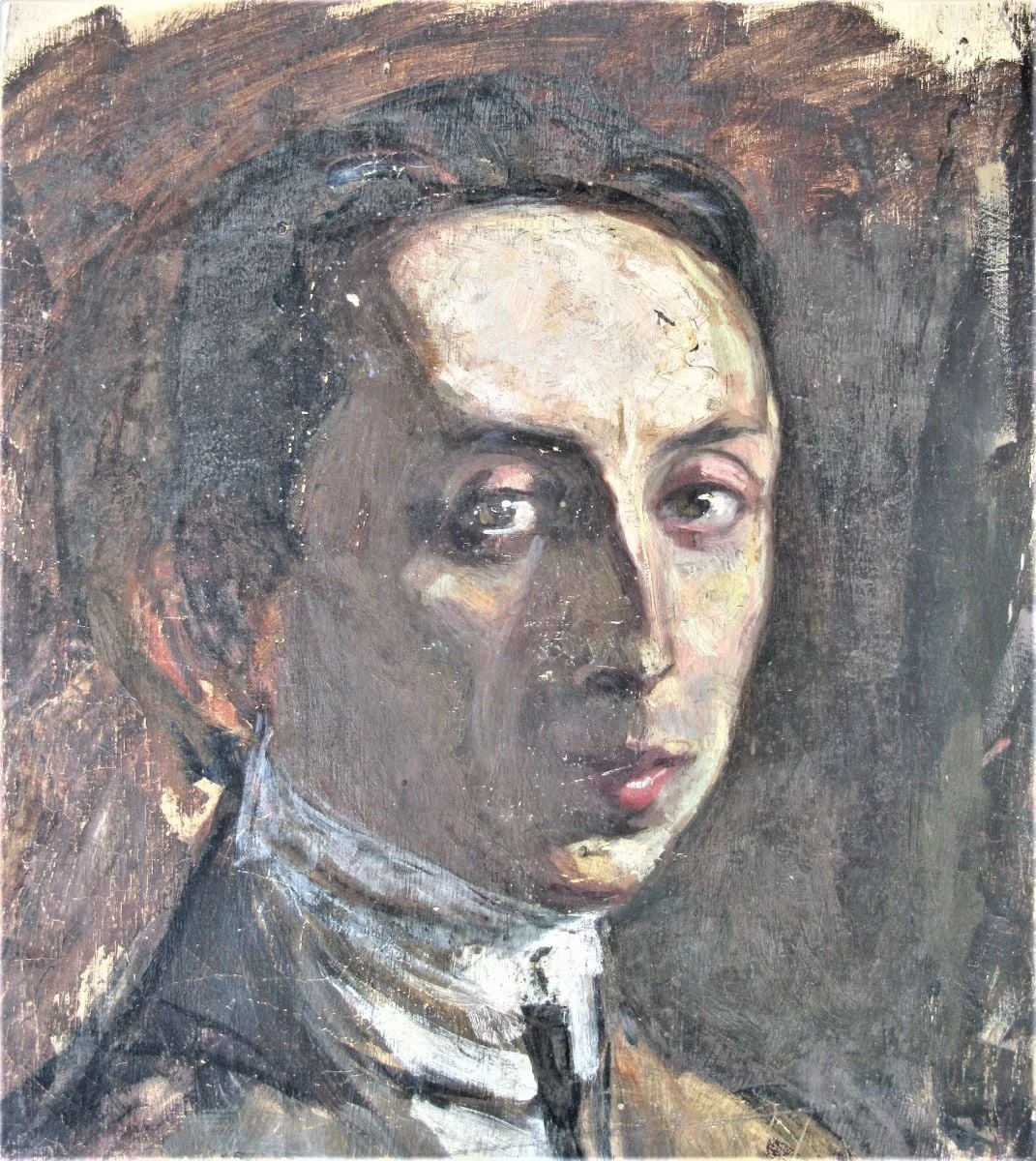 Cap de bărbat, by Alexandru Carol Satmary, unspecified, 1908