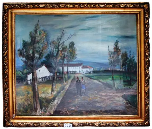 Seară de toamnă (Împrejurimile Buzăului)