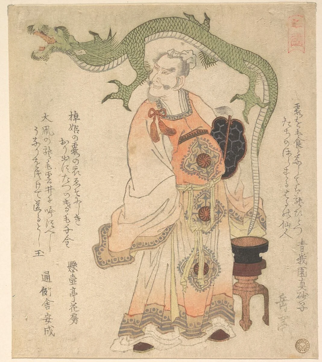 Untitled, by Yashima Gakutei, ink, 1825