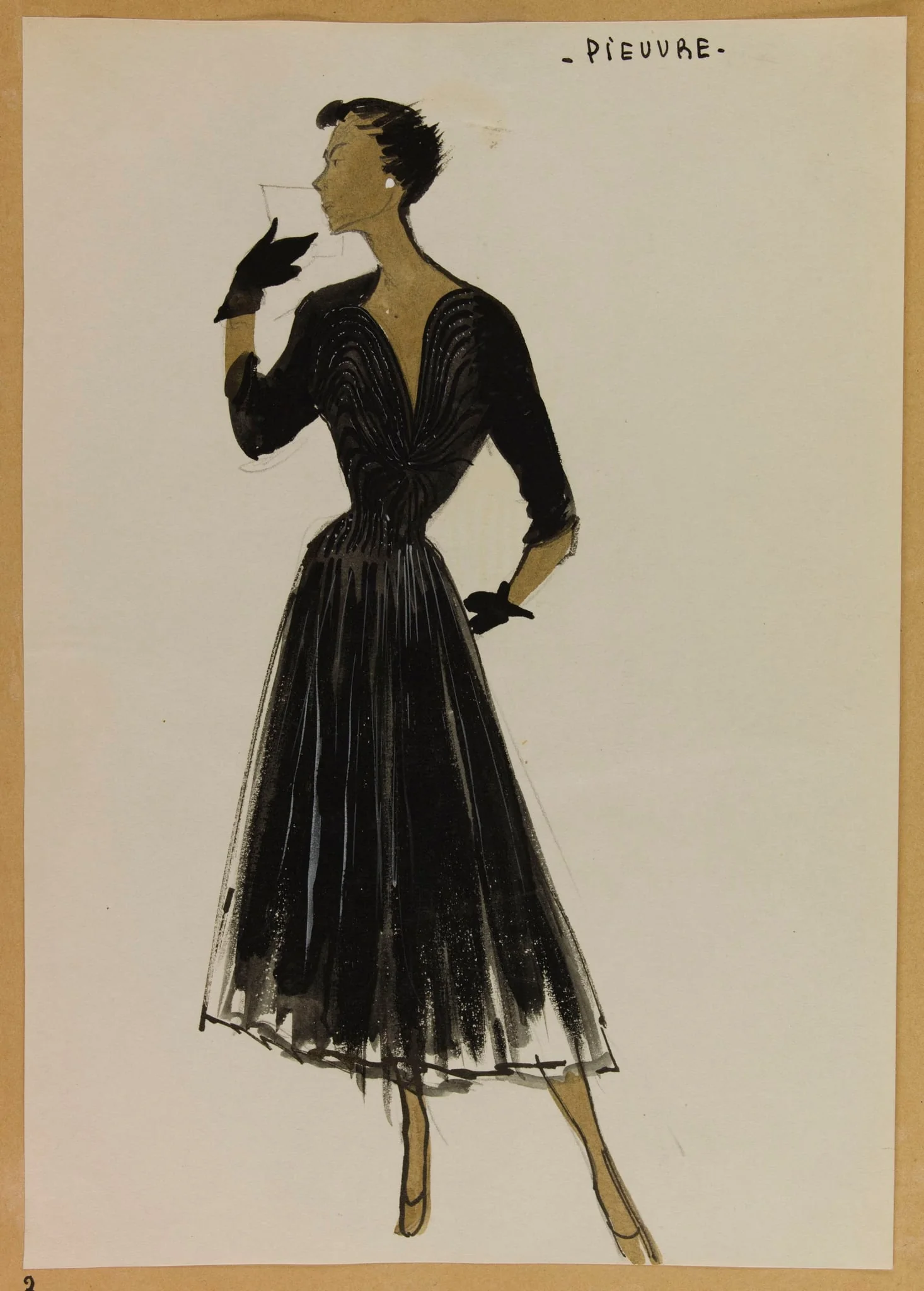 Pieuvre, by Marie-Louise Carven, 1952
