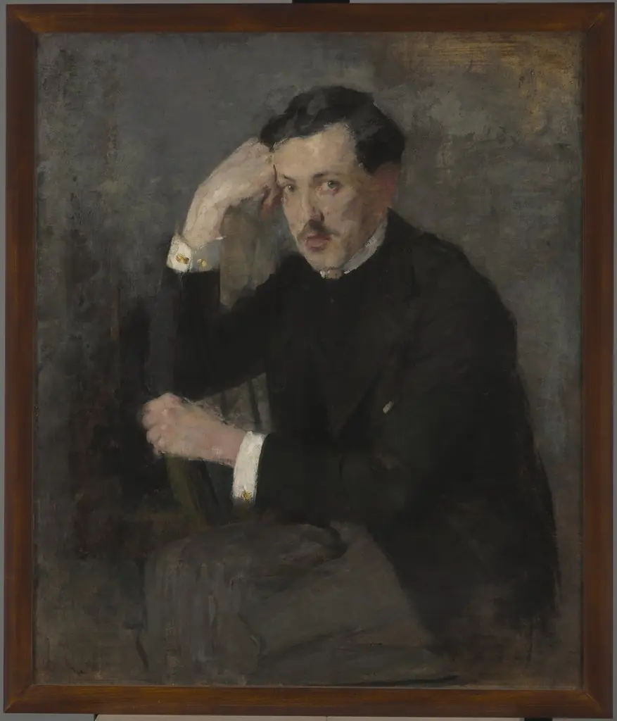 Portrait of Józef Czajkowski – two-sided painting