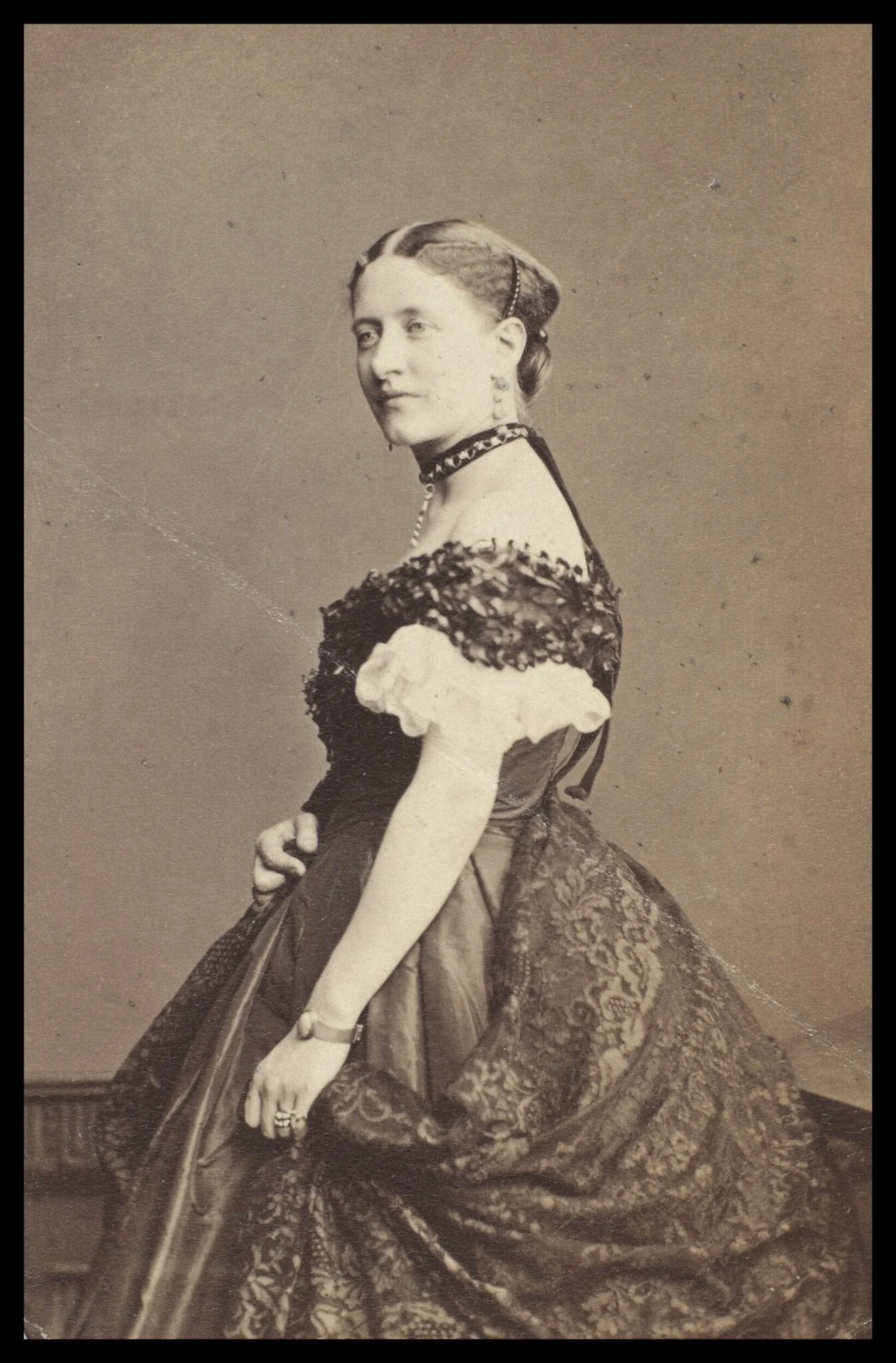 Guy Little Theatrical Photograph, by Southwell Brothers, photographic, 1865