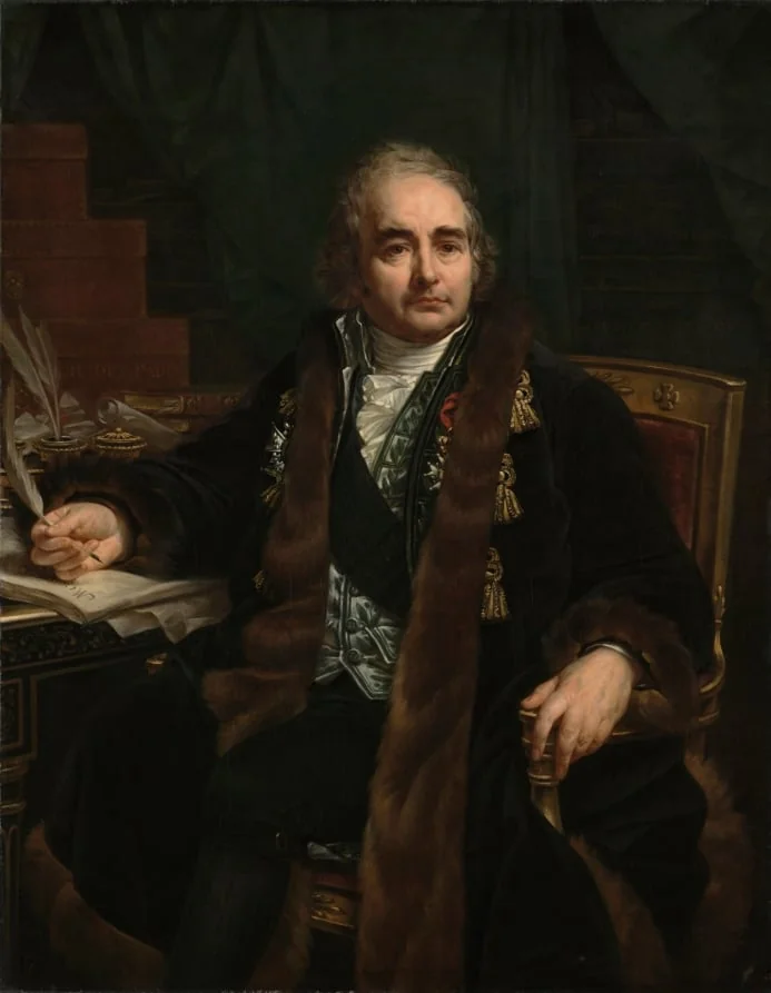 Portrait of Count Jean-Antoine Chaptal, by Antoine-Jean Gros, unspecified, 1824