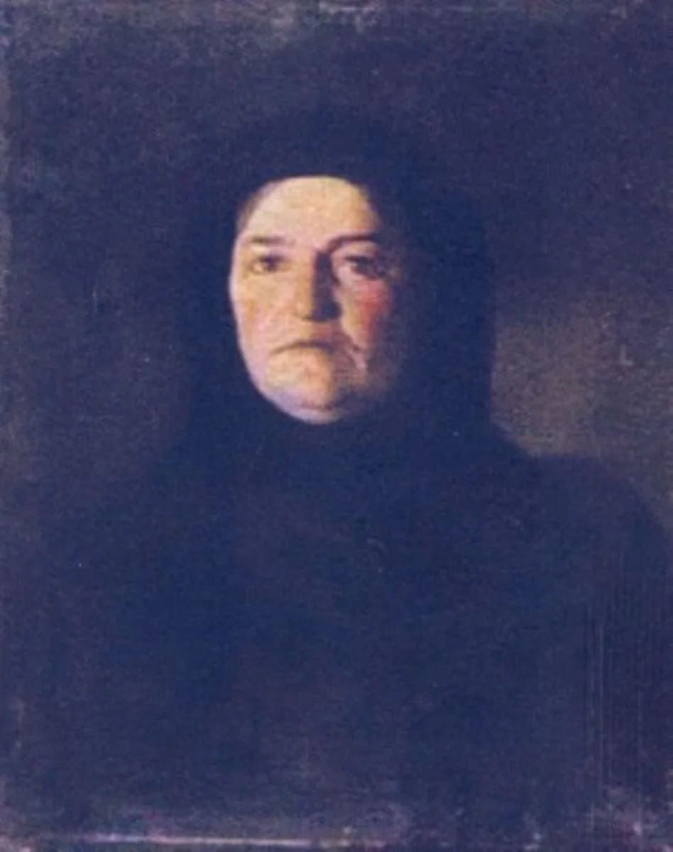 Portret de femeie, by Epaminonda Bucevschi, unspecified, 1850