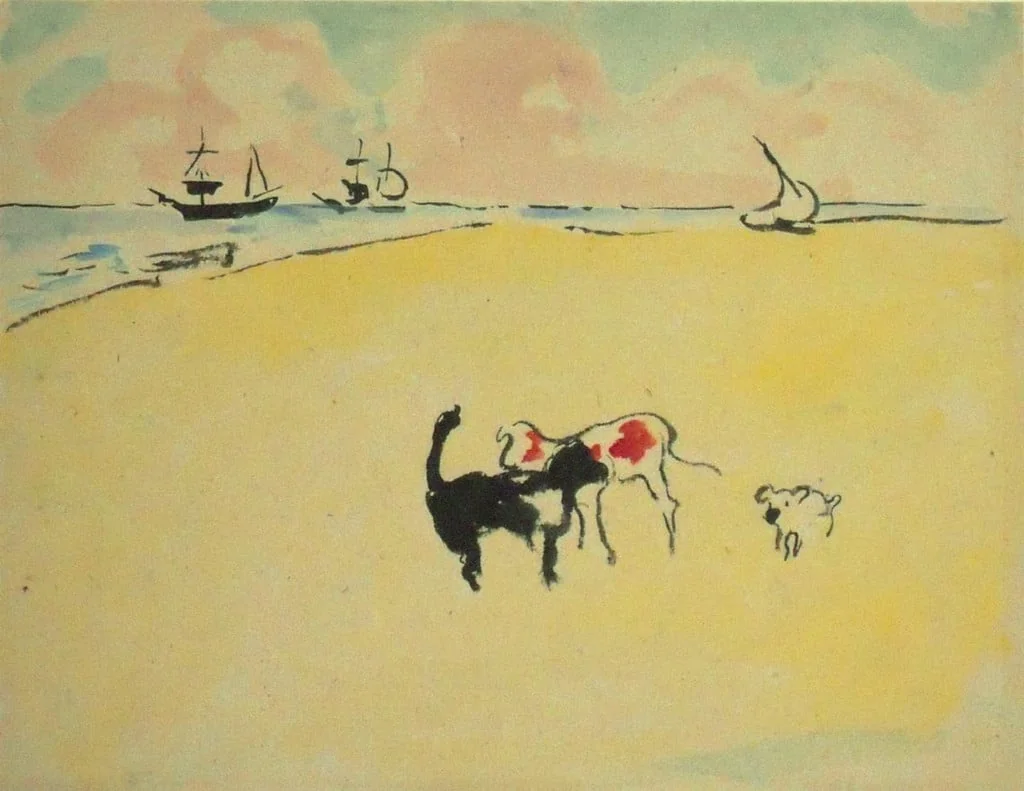 Untitled, by Louis Valtat, watercolor, 1898
