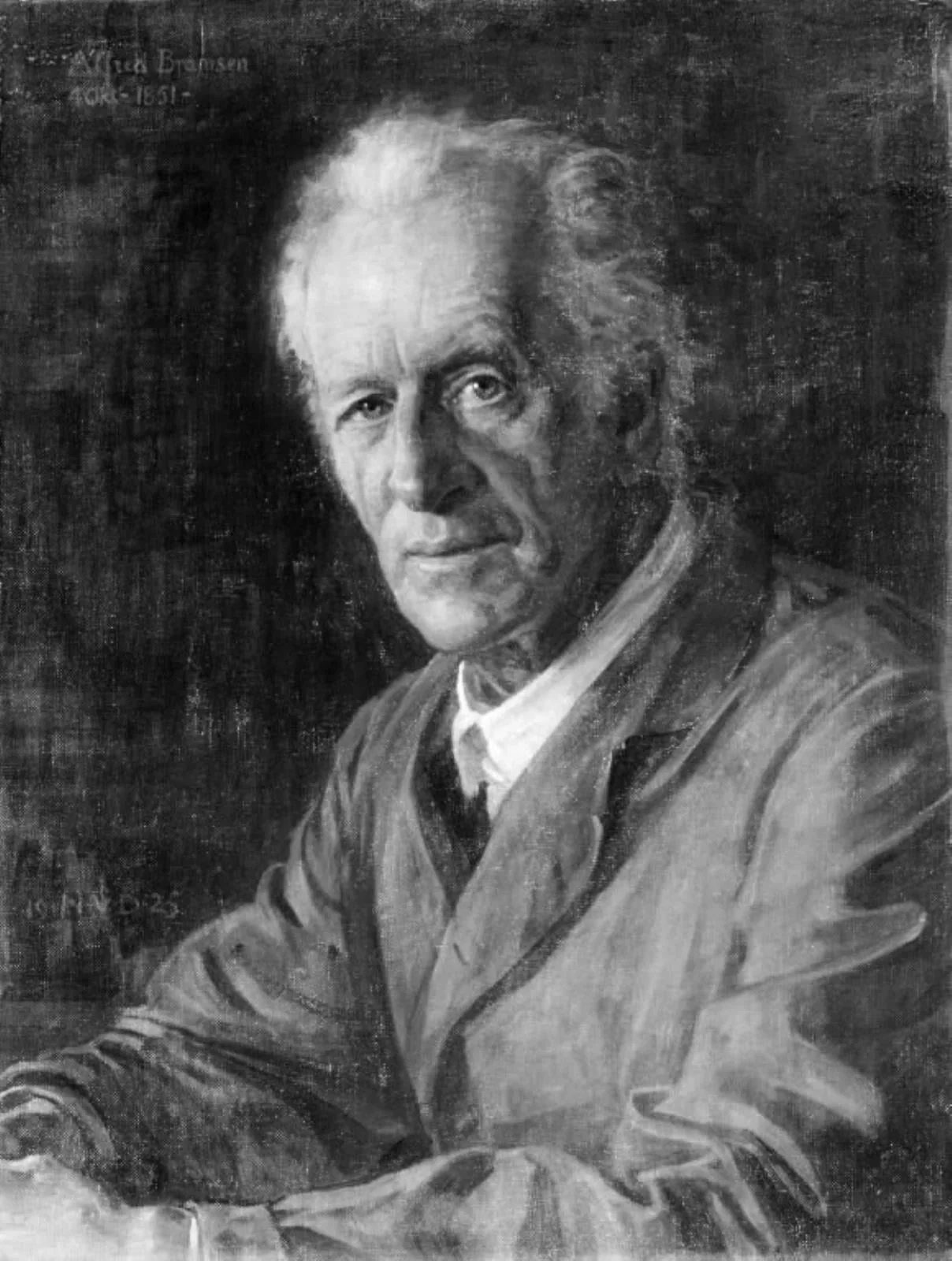 Tandlæge Alfred Bramsen, by Unknown, 1925
