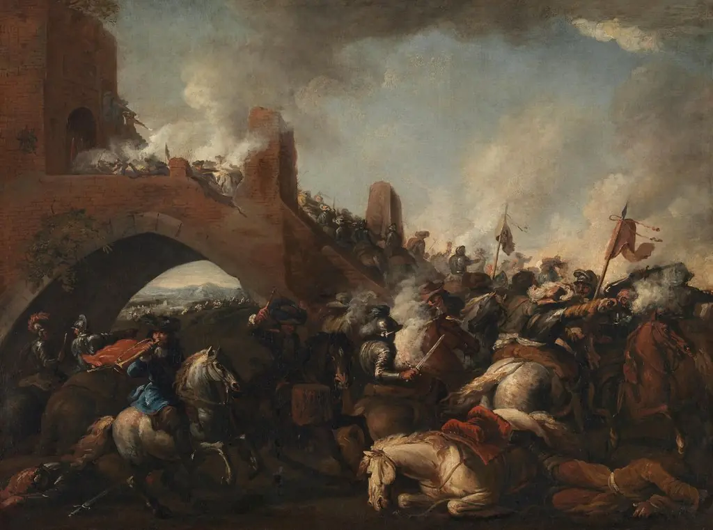 Storming of a castle