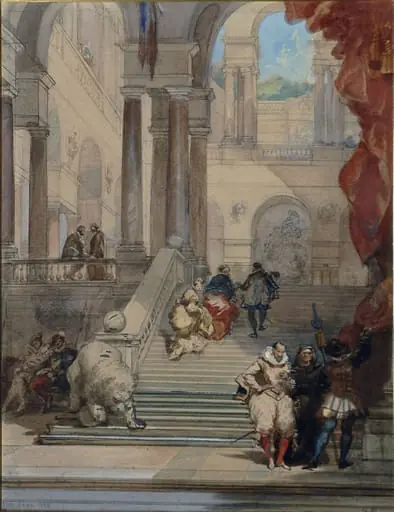 Interior at the University of Genoa