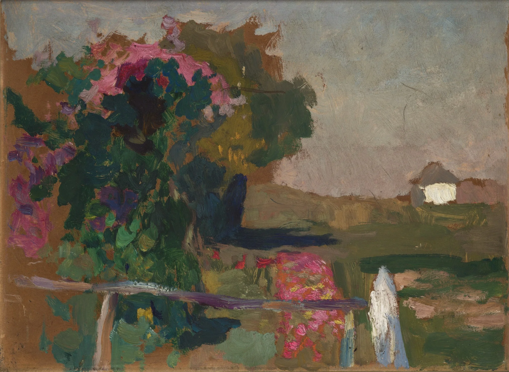 Ukrainian Theme, by Jan Stanisławski, unspecified, 1906